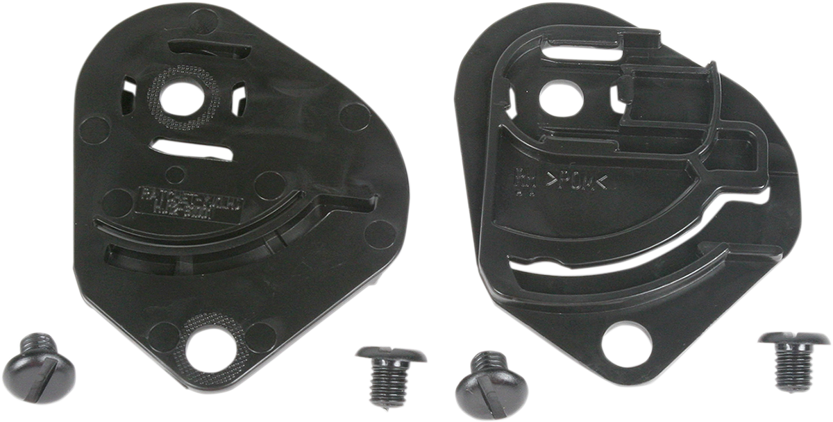 Z1R Ace Shield Pivot Kit 0133-0229 – Replacement Gear and Base Plate Components for Z1R Helmets