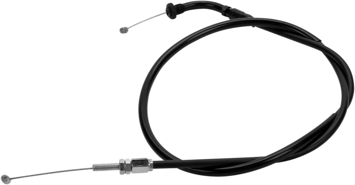 MOTION PRO Black Vinyl Throttle Cable - Pull - '84-'95 Honda CB/VF 02-0102