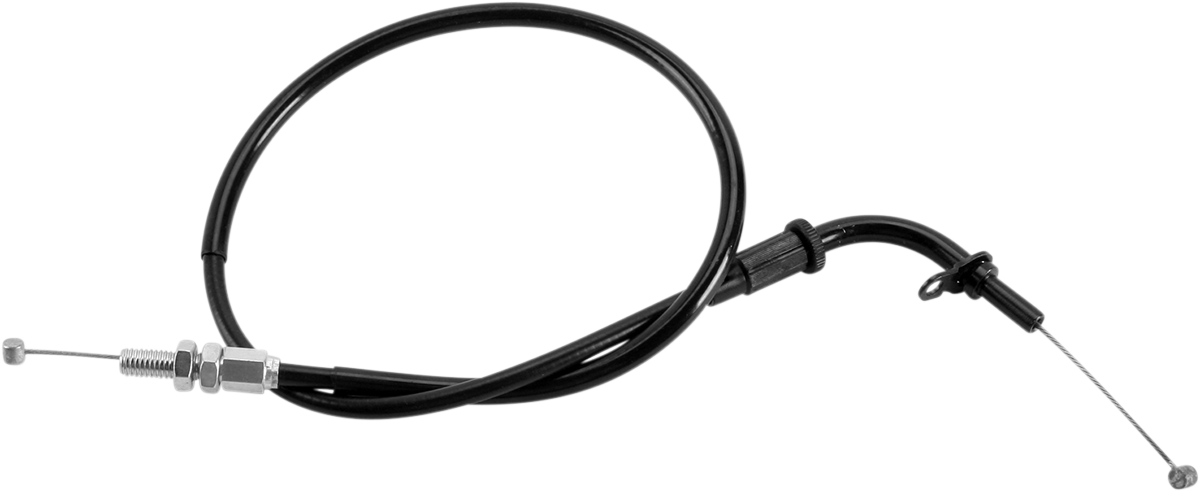 MOTION PRO Black Vinyl Throttle Cable - Pull - '99-'01 GSX1300R Hayabusa 04-0218