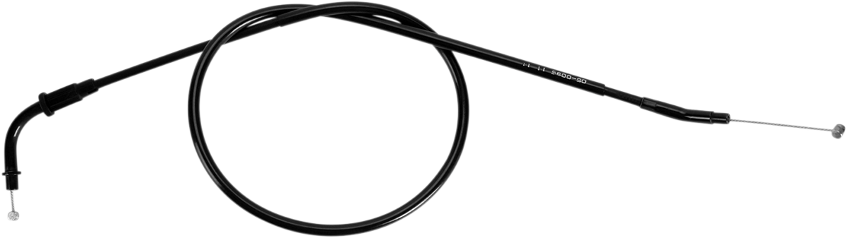 MOTION PRO Black Vinyl Throttle Cable - Pull - '78-'83 Yamaha XJ/XS 05-0004