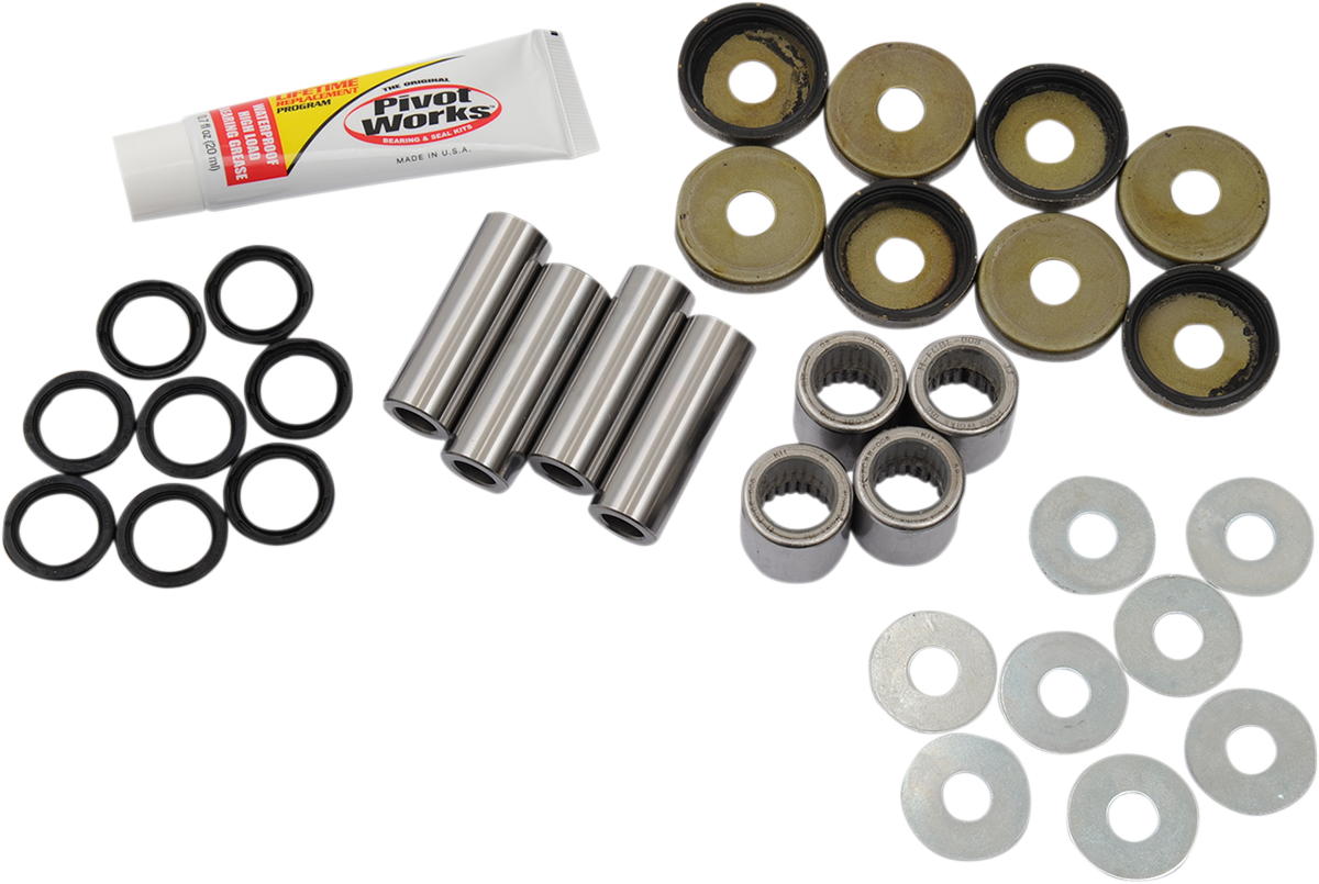 PIVOT WORKS A-Arm Bearing Kit - Front Lower - Arctic Cat/Kawasaki/Suzuki PWAAK-S06-400L