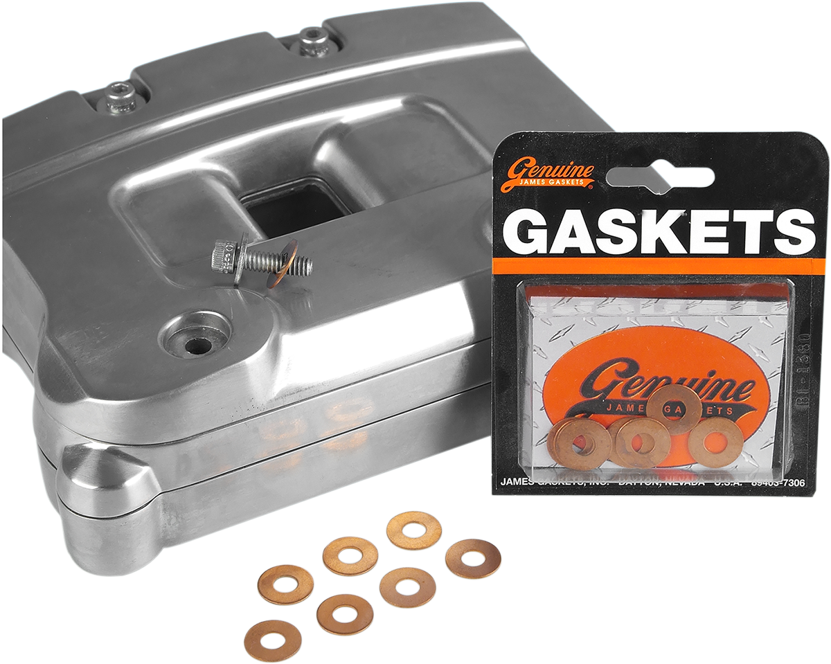JAMES GASKET Top Rocker Cover Copper Washer Set - '84-'99 EVO JGI-6114-C