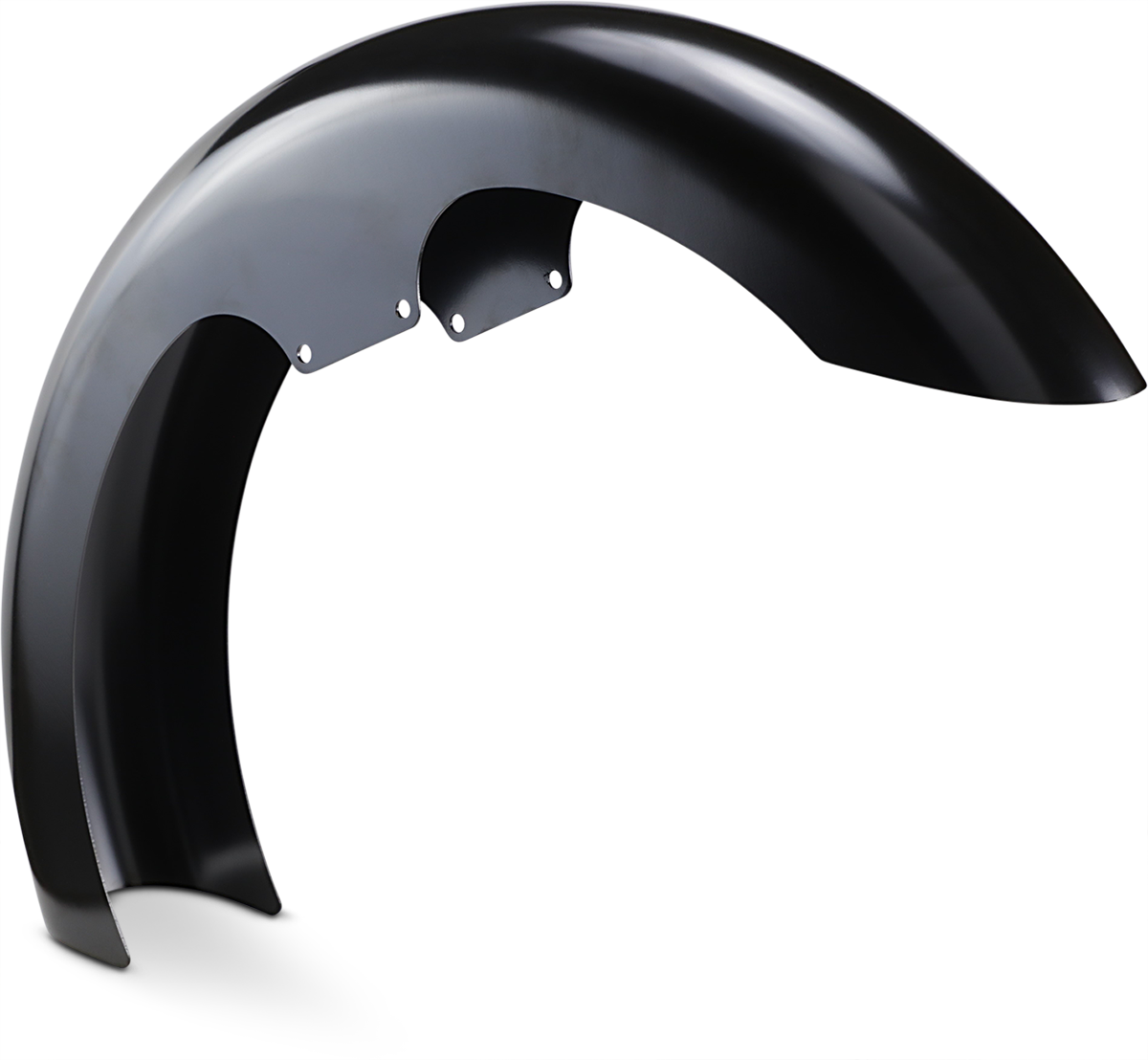 KLOCK WERKS Slicer Front Fender - Black - 19" Wheel - HD Dyna/FXR/Sportster KWF-03-0003