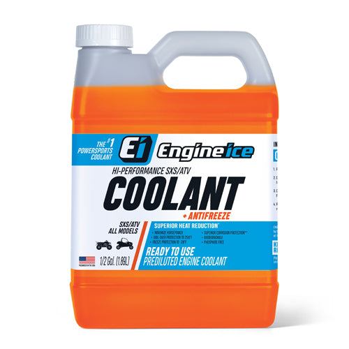 Engine Ice Hi-Performance SXS/ATV Coolant and Antifreeze by Engine Ice - 1/2 Gallon