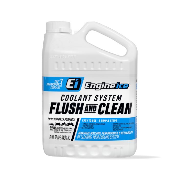 ENGINE ICE Flush & Clean 1/2 Gallon - Engine Ice Cooling System Cleaner