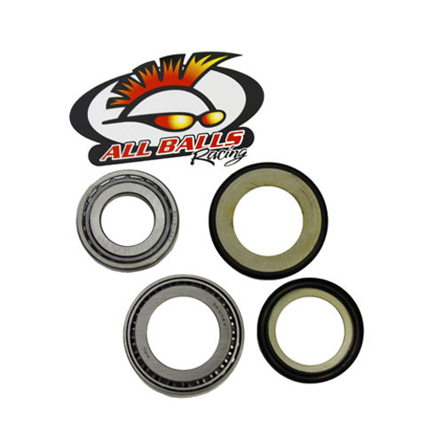 All Balls Racing Steering Stem Bearing Kit for Enhanced Motorcycle Handling - Part No. 22-1019