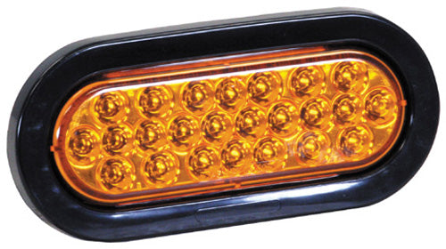 Buyers SL65AO 6-1/2-inch Oval Amber Strobe Light