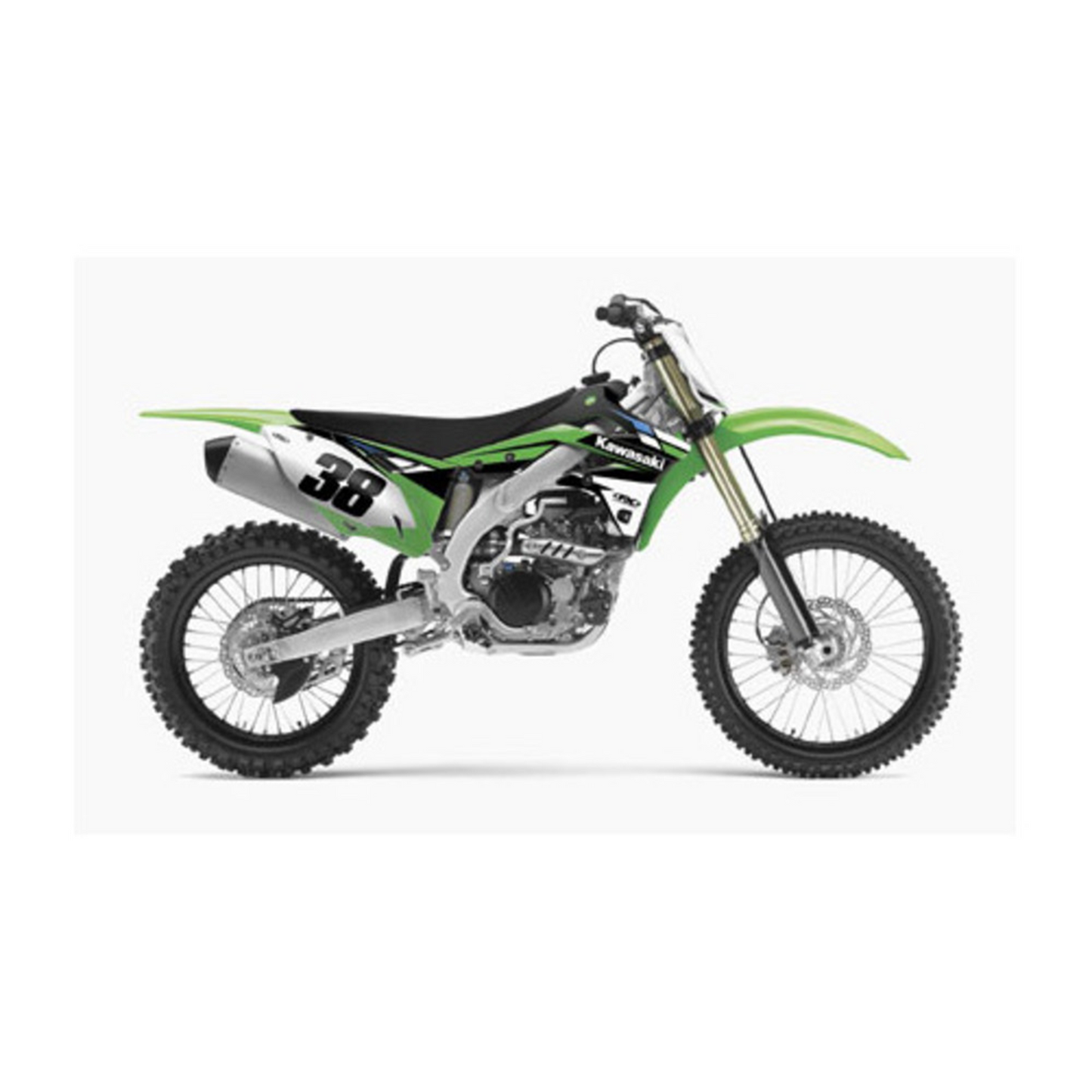 FX 2015 EVO KAWASAKI SHROUD/AIRBOX GRAPHIC KIT