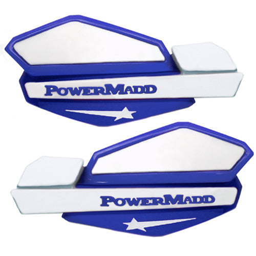 POWERMADD Star Handguard Blue/White Part 34221