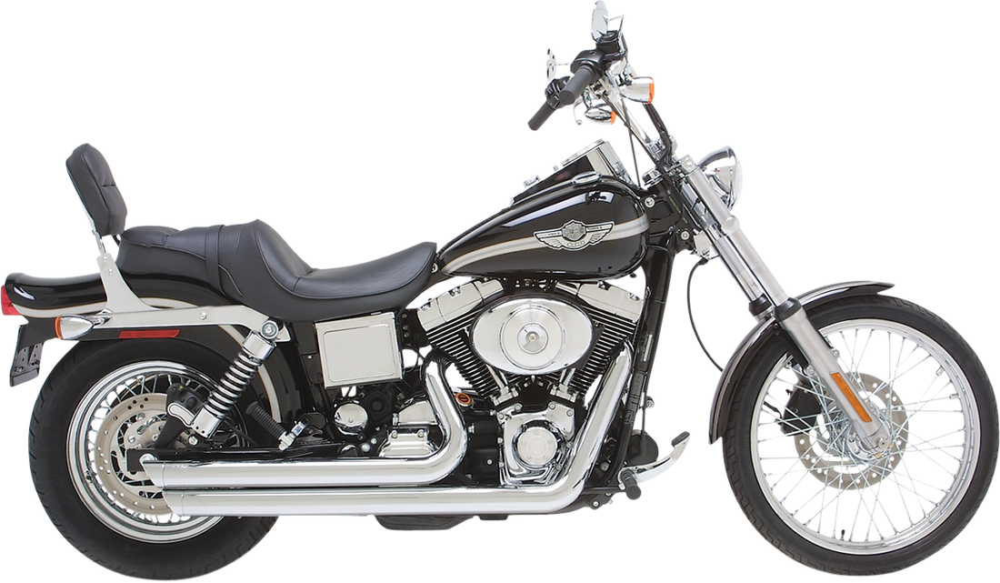 Vance & Hines Big Shots full exhaust system in chrome