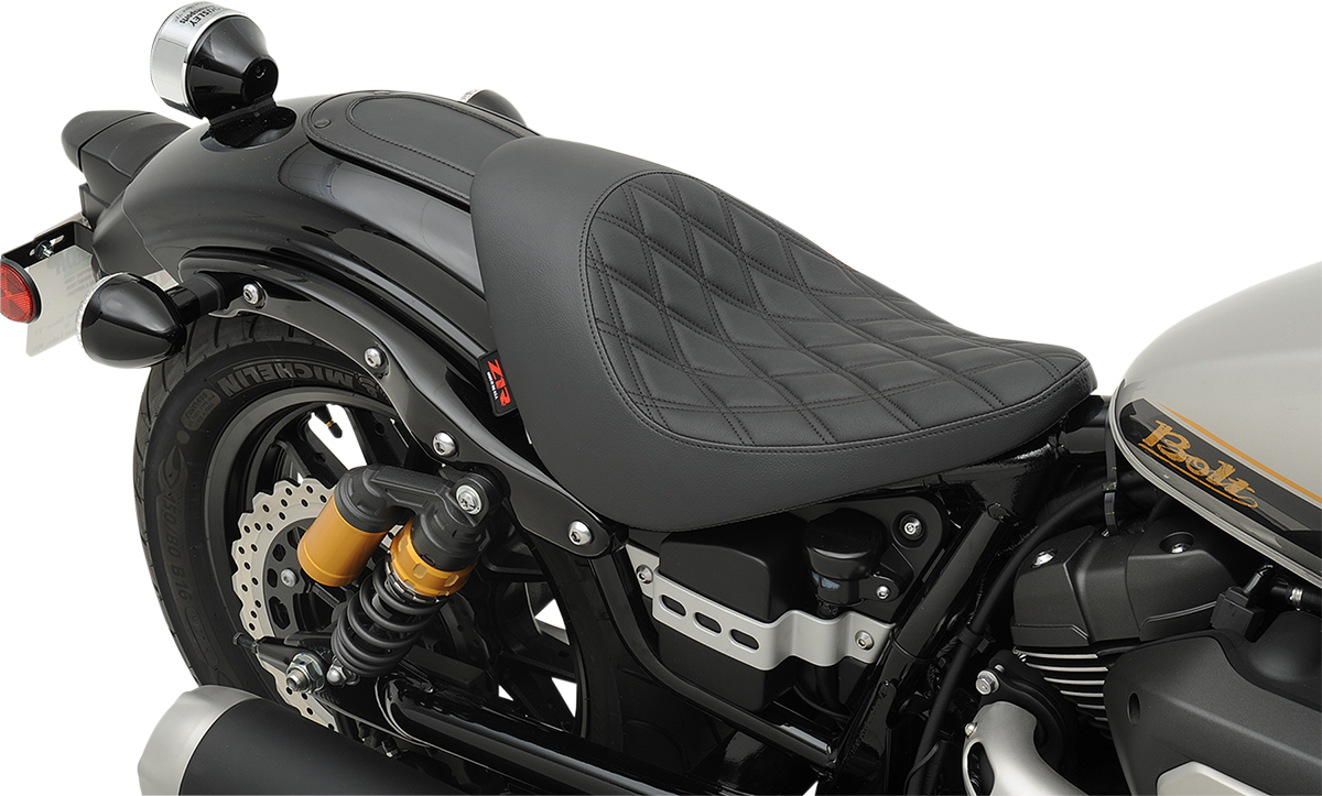 Z1R Low Solo Seat - Diamond - Yamaha Bolt/V-Star 0810-1813
