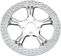 PERFORMANCE MACHINE (PM) Brake Rotor - 11.8" - Wrath - Chrome 0133-1800WRAS-CH