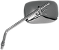 EMGO Mirror - Die-Cast - Plain - Side View - Rectangle - M10 x 1.25 - Chrome - Left/Right 20-21710
