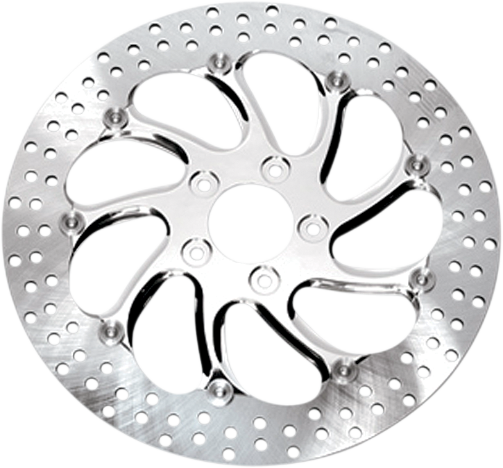PERFORMANCE MACHINE (PM) Brake Rotor - 11.8" - Torque - Chrome 0133-1800TORRS-CH