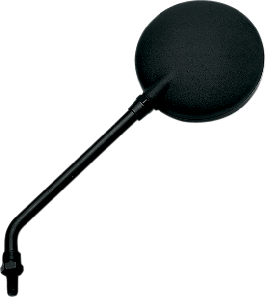 EMGO Mirror - Side View - Round - Black - Long 20-29610