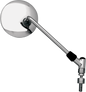 EMGO Mirror - Euro - Side View - Round - Chrome - Left/Right - Each 20-30650