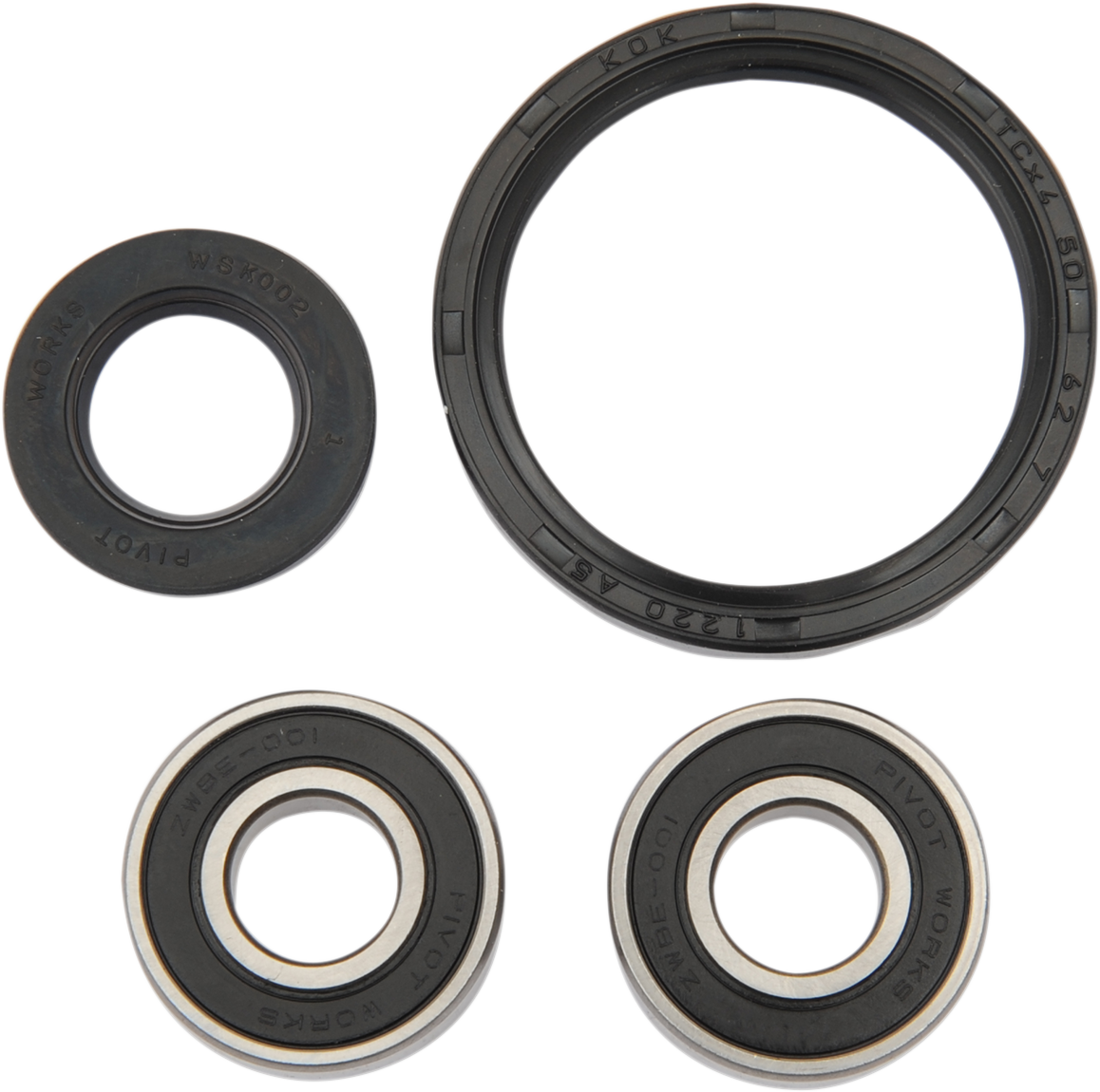 PIVOT WORKS Wheel Bearing Kit - Front - Kawasaki KDX/KLX PWFWK-K06-020