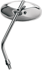 EMGO Mirror - Die-Cast - Chopper - Side View - Oval - M10 x 1.25 - Chrome - Left 20-34834