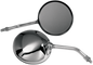 EMGO Mirror - CB-Style - Side View - Round - Chrome 20-37300