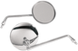 EMGO Mirror - CB-Style - Side View - Round - Chrome 20-42408