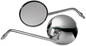 EMGO Mirror - CB-Style - Side View - Round - Chrome 20-42410