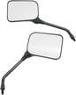 EMGO Mirror - Side View - Universal - Rectangle - Black 20-46208