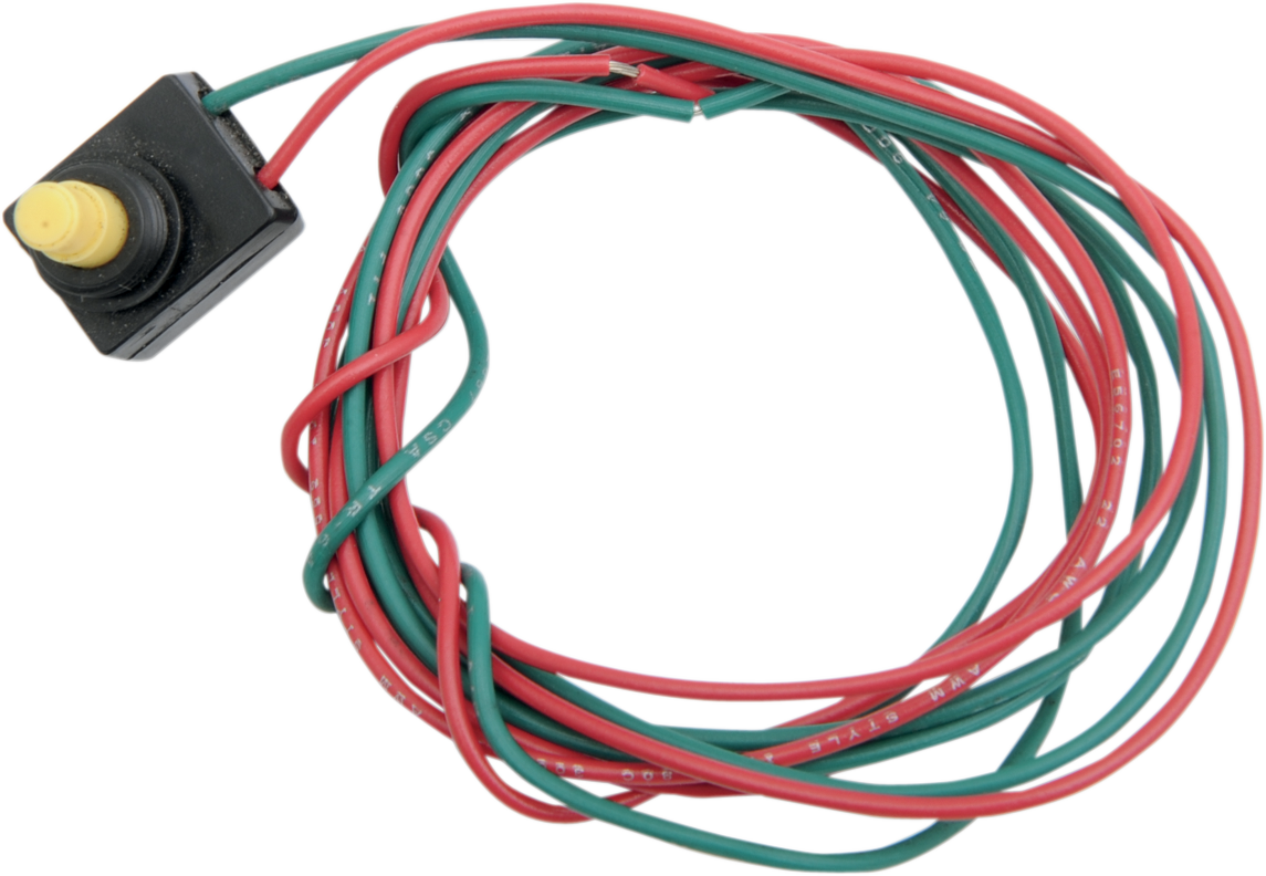 PERFORMANCE MACHINE (PM) Aluminum One Button Switch Housing - Kill Switch 0042-0001-A