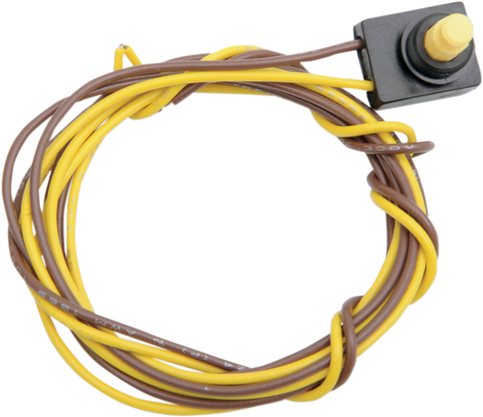 PERFORMANCE MACHINE (PM) Aluminum One Button Switch Housing - Turn/Horn/Start 0042-0002-A