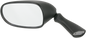 EMGO Mirror - Side View - Oval - Black - Left 20-78232