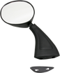EMGO Mirror - Side View - Round - Black - Left 20-78272