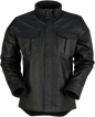Z1R Motz Leather Shirt - Black - 3XL 2810-3398