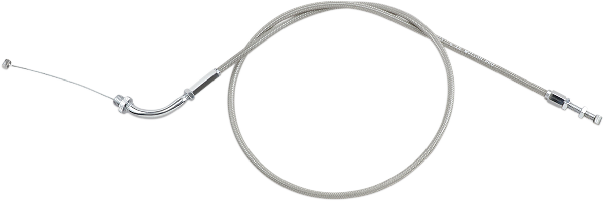 MOTION PRO Armor Coat Stainless Steel Throttle/Idle Cable for Cruisers - Pull - VTX1300 62-0427