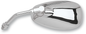 EMGO Mirror - Side View - Oval - Chrome - Left 20-86834