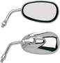 EMGO Mirror - 'Lil' Cruiser - Side View - Oval - Chrome - Right 20-86836