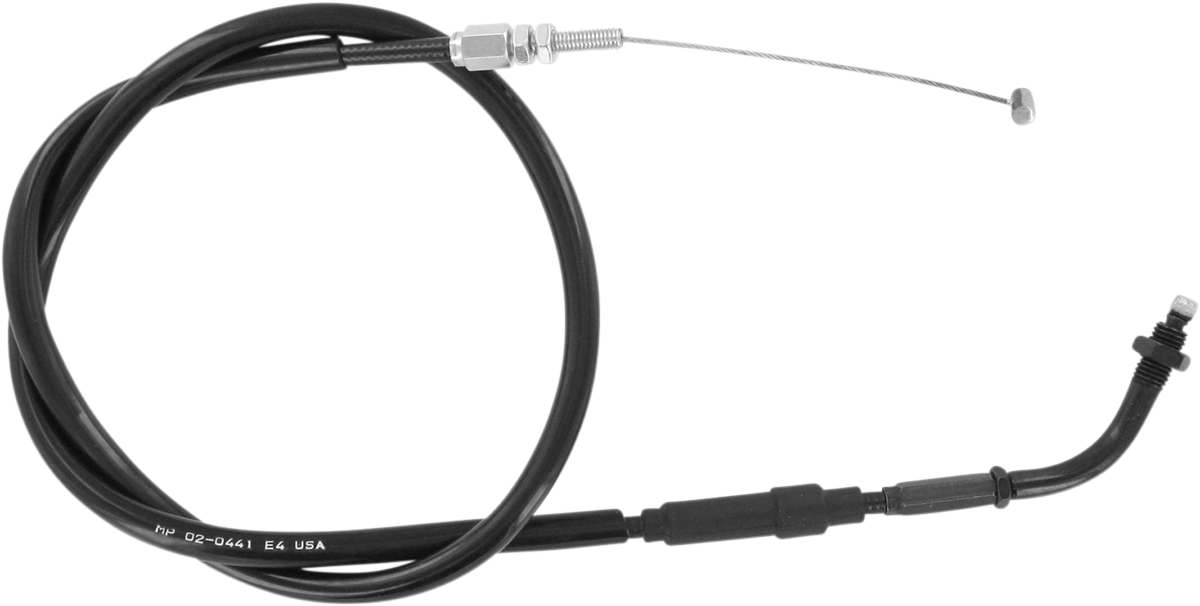 MOTION PRO Black Vinyl Throttle Cable - Pull - '96-'12 CMX250C 02-0441