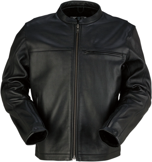 Z1R Munition Leather Jacket - Black - Medium 2810-3482