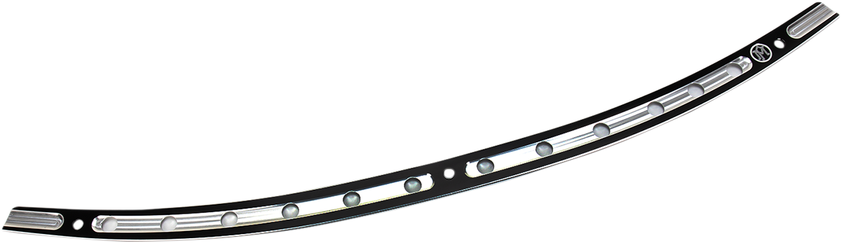PERFORMANCE MACHINE (PM) Windshield Trim - Hole Shot - Contrast Cut - FL '14-'21 0209-2016HST-BM