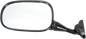 EMGO Mirror - Side View - Carbon Fiber - Rectangle - Left - Honda 20-87034
