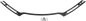PERFORMANCE MACHINE (PM) Windshield Trim - Hole Shot - Contrast Cut - FLTR '15-'21 0209-2018HST-BM