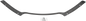 PERFORMANCE MACHINE (PM) Windshield Trim - Hole Shot - Black Ops - FLTR '15-'21 0209-2018HST-SMB