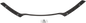PERFORMANCE MACHINE (PM) Windshield Trim - Merc - Black Ops - FLTR '15-'21 0209-2018MRC-SMB