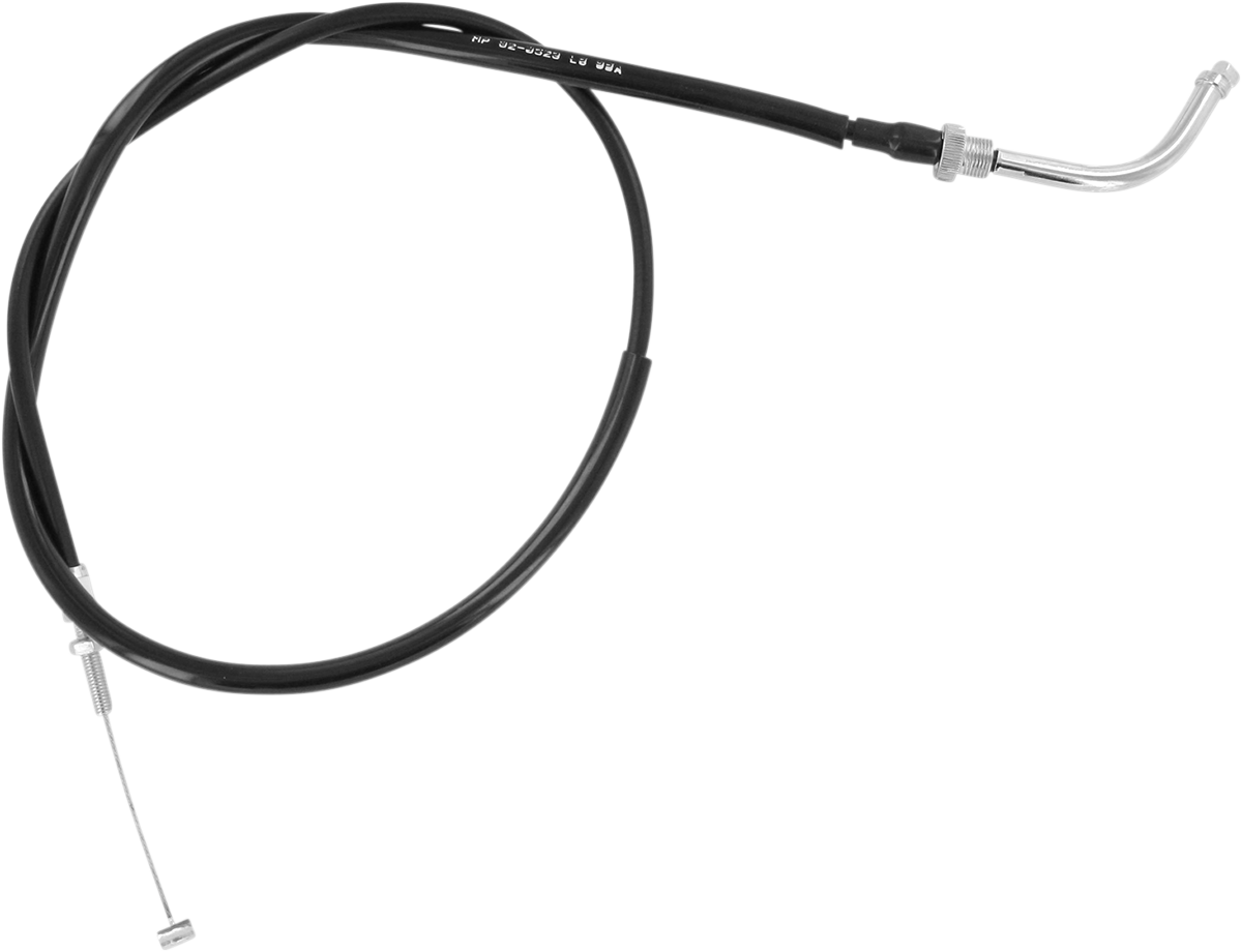 MOTION PRO Black Vinyl Throttle Cable - Push - '04-'09 VT750C 02-0523