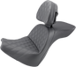 SADDLEMEN Explorer Seat - LS - Includes Backrest - FXBR/S '18-'20 818-31-030LS