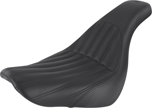 SADDLEMEN Knuckle Profiler™ Seat - Black - FL/FX '18-'24 818-29-047K