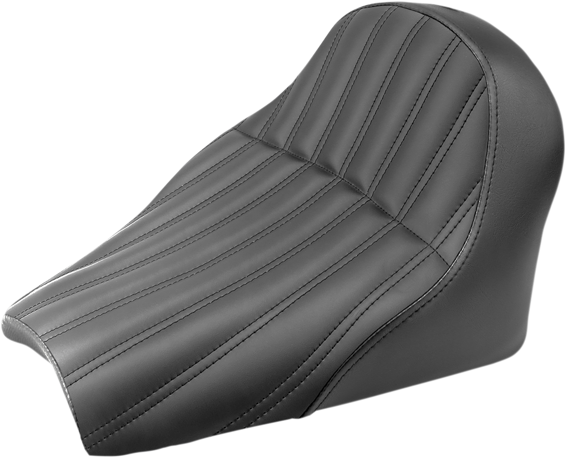 SADDLEMEN Knuckle Renegade™ Solo Seat - Black - Scout Bobber I18-33-0023