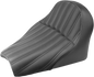 SADDLEMEN Knuckle Renegade™ Solo Seat - Black - Scout Bobber I18-33-0023