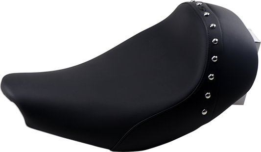 SADDLEMEN Renegade™ Solo Seat - Black - Studded - Indian '14-'24 I14-07-001