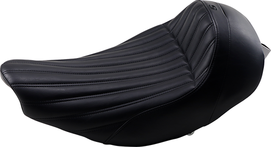 SADDLEMEN Knuckle Renegade™ Solo Seat - Black - Indian I14-07-0023