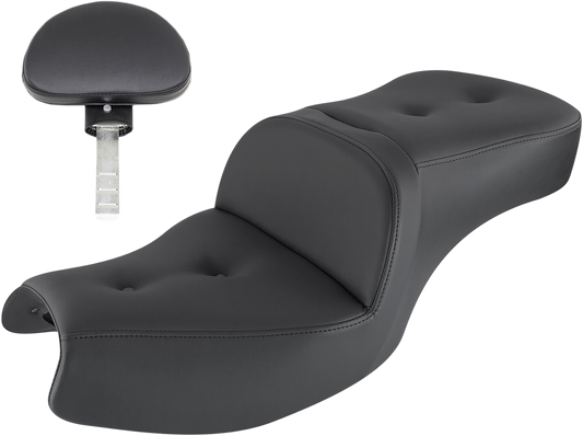 SADDLEMEN Roadsofa™ Seat - Pillow Top - With Backrest - Indian I20-06-181BR