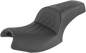SADDLEMEN Slim Lattice Stitched Seat - Indian I20-06-162